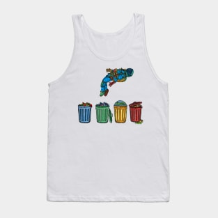 Space garbage Tank Top